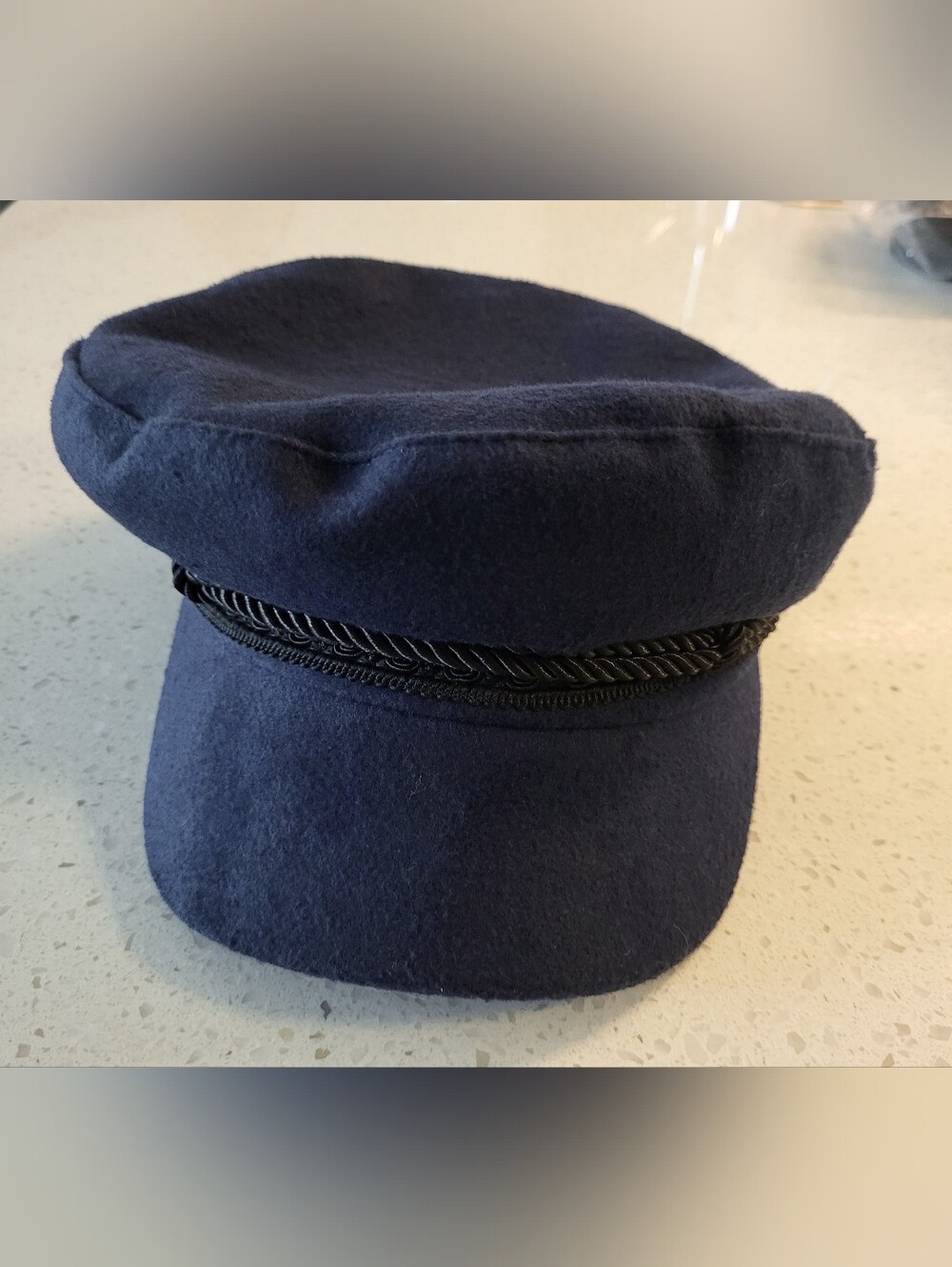 Navy Blue Nautical Fisherman / Captain HatClassic navy blue fisherman/captain-s